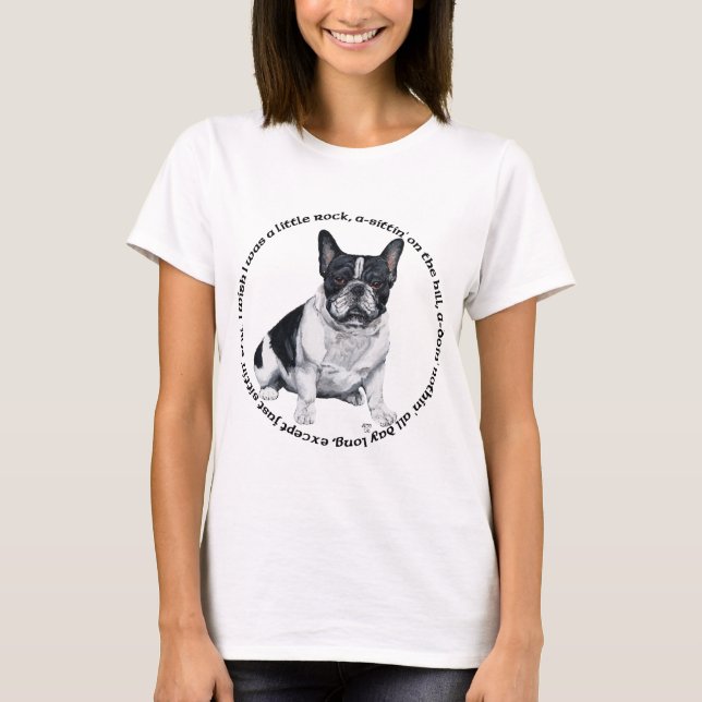 Camiseta Bulldog Francés Deseando (Anverso)