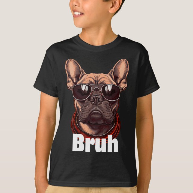 Camiseta Bulldog francés Diversión Frenchie Perro Lover (Anverso)