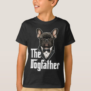 Camiseta Bulldog francés Dogfather Frenchie Papa Dog Propio