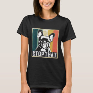Camiseta Bulldog francés francés de moda masculino