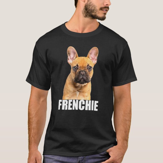 Camiseta Bulldog francés Frenchie Classic Fit (Anverso)