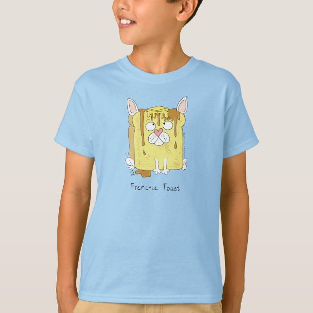 Camiseta Bulldog francés Frenchie Dog Funny (Anverso)