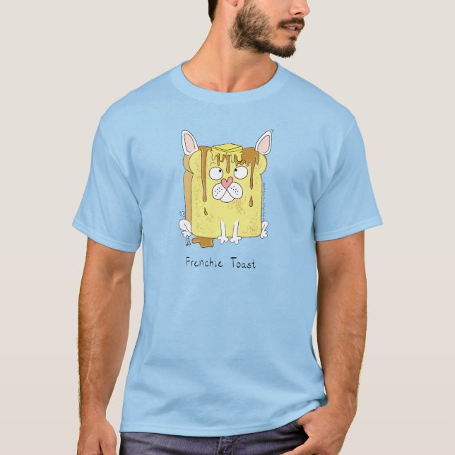 Camiseta Bulldog francés Frenchie Dog Funny (Anverso)