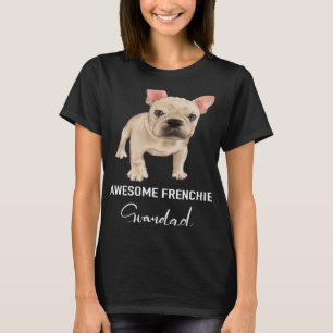 Camiseta Bulldog francés Frenchie Grandad