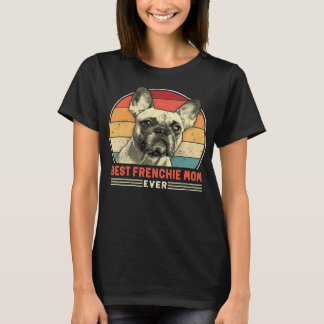 Camiseta Bulldog francés Frenchie Perro mejor mamá francesa