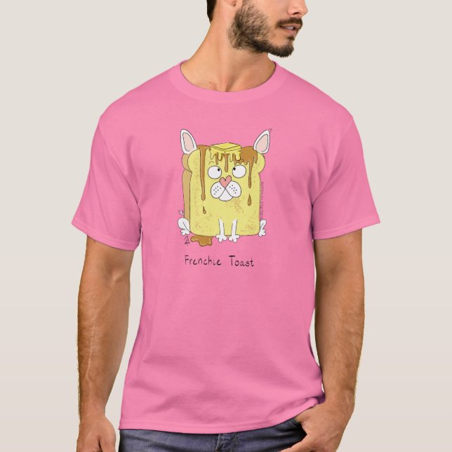 Camiseta Bulldog francés Funny Frenchie (Anverso)