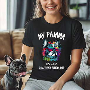 Camiseta Bulldog francés gracioso Pajama