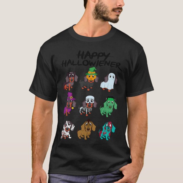 Camiseta Bulldog francés Halloween Bruja Mummy Calabaza Fun (Anverso)