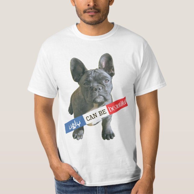 Camiseta Bulldog francés hermoso (Anverso)