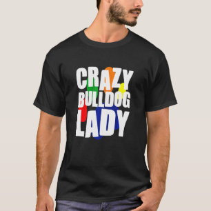 Camiseta Bulldog francés Lady English Bulldog