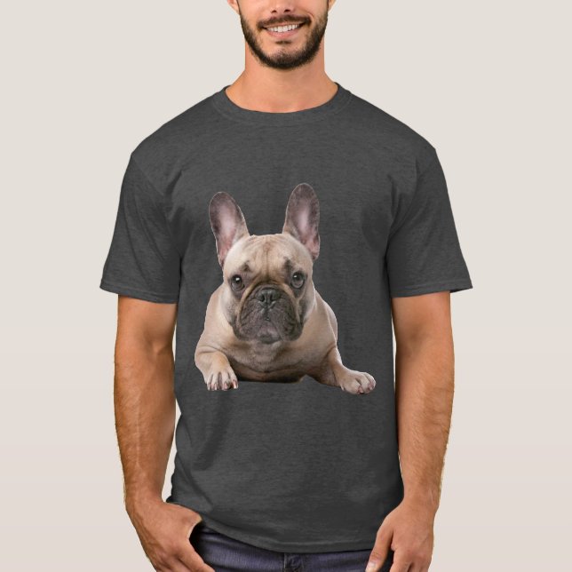 Camiseta Bulldog francés lindo (Anverso)