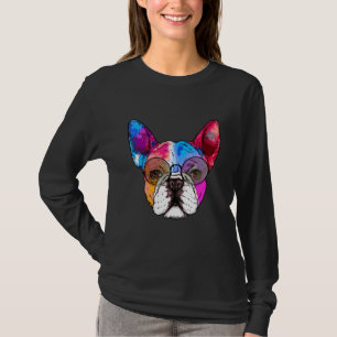 Camiseta Bulldog francés lindo diseño de perro de Bulldog f