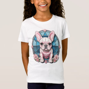 Camiseta Bulldog francés lindo Pastel Stainass