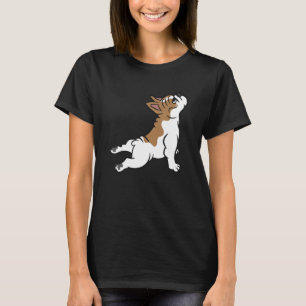 Camiseta Bulldog francés lindo perro yoga Bulldog francés 1