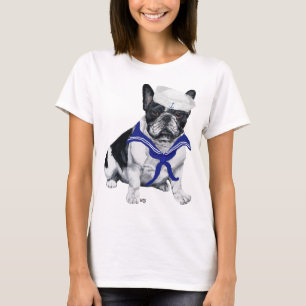 Camiseta Bulldog Francés Marinero