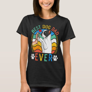 Camiseta Bulldog francés Mejor Perro Papá Nunca Perro 1