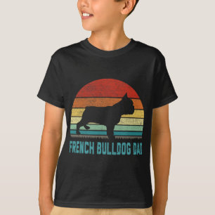 Camiseta Bulldog francés papá - Perro amante