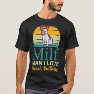 Camiseta Bulldog francés Perro Frenchie Mom Dad