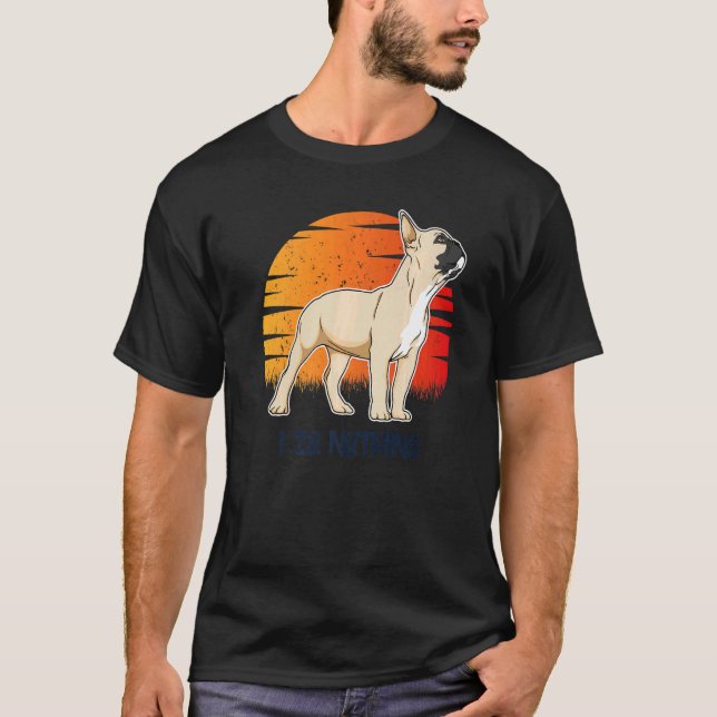 Camiseta Bulldog francés Raza de Perro 114 (Anverso)