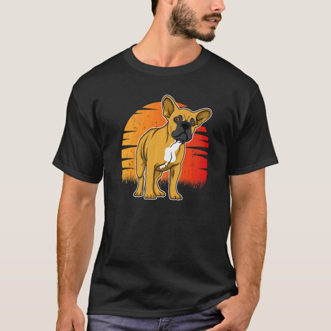 Camiseta Bulldog francés Raza de Perro 14 (Anverso)