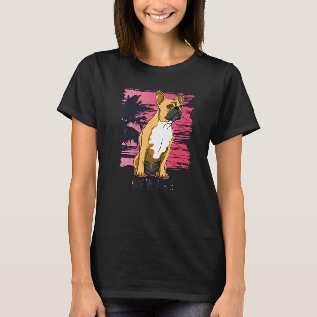 Camiseta Bulldog francés Raza de Perro 93 (Anverso)