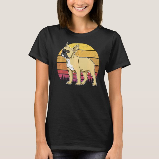 Camiseta Bulldog francés Raza de Perro Frenchie 145 (Anverso)