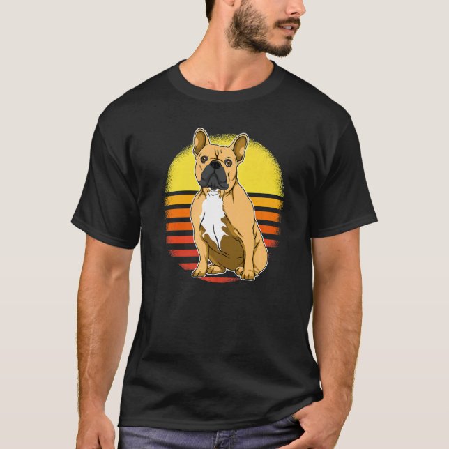 Camiseta Bulldog francés Raza de Perro Frenchie 170 (Anverso)