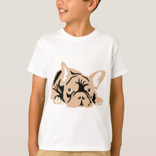 Camiseta Bulldog francés rosa