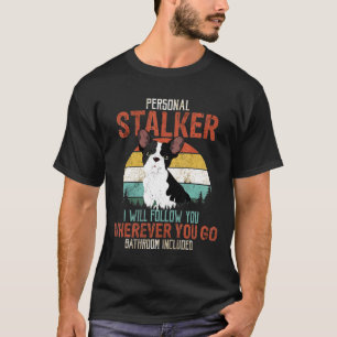 Camiseta Bulldog francés Stalker personal te seguiré