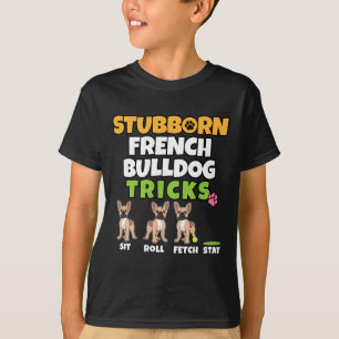 Camiseta Bulldog francés trucos I Perro Lover I Fun Frenchi