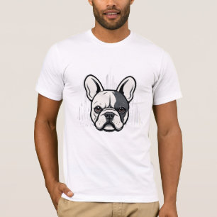 Camiseta Bulldog francés Vector de arte Animal Ciudad urban