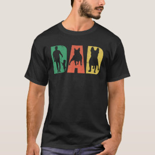 Camiseta Bulldog francés vintage Perro Mamá Papá Cita Perro