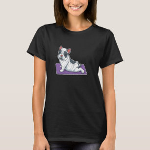 Camiseta Bulldog francés Yoga Gift Gracioso Yoga Lover Medi