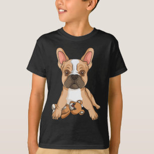 Camiseta Bulldog Frenchie Love Cute Dog Mom Fun Chicas