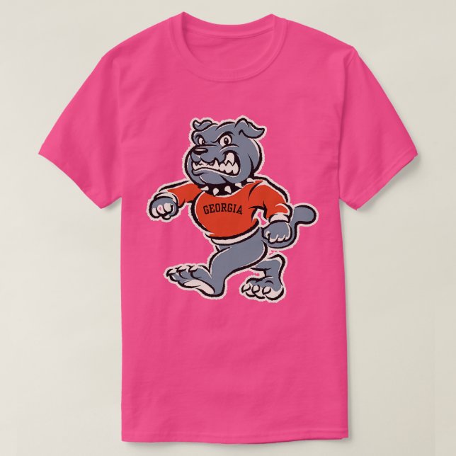 Camiseta Bulldog Funny Georgia Fan TShirt (Diseño del anverso)