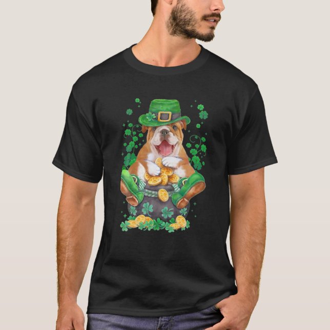 Camiseta Bulldog Gorra de perro irlandés zapatillas Chlover (Anverso)