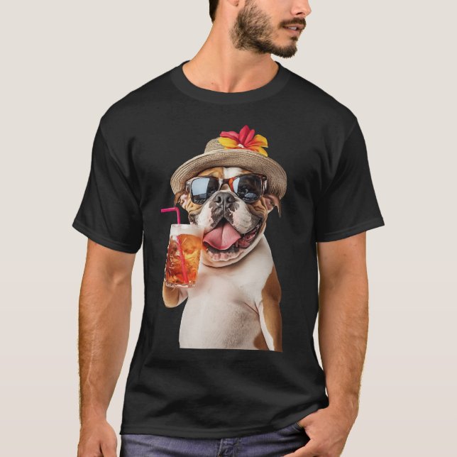 Camiseta Bulldog Inglés (Anverso)