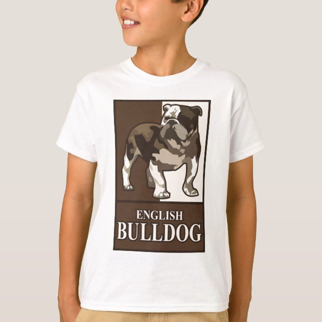 Camiseta Bulldog inglés (Anverso)