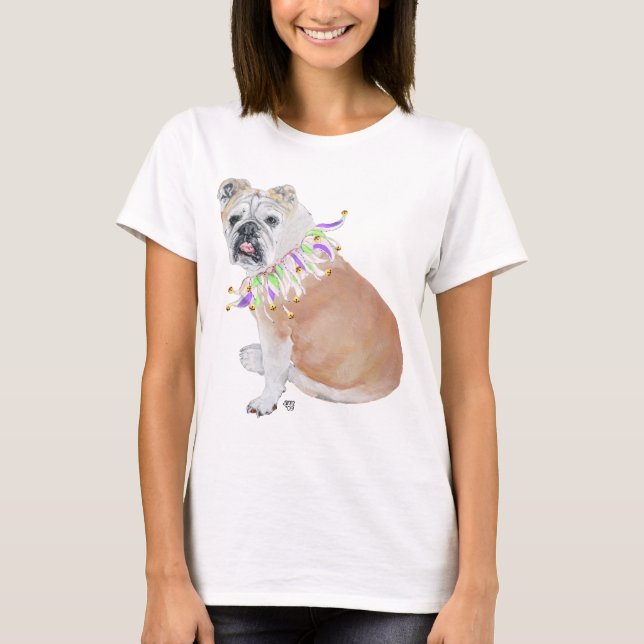 Camiseta Bulldog inglés (Anverso)
