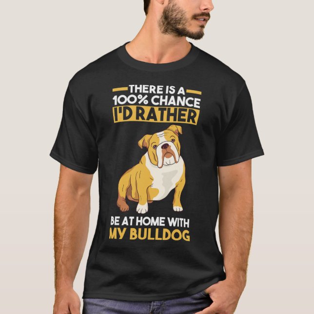 Camiseta Bulldog inglés (Anverso)