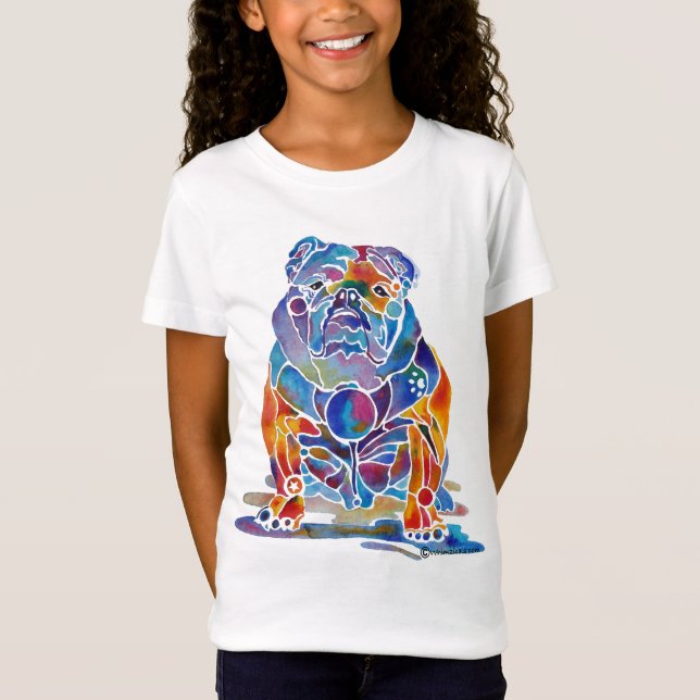 Camiseta Bulldog inglés (Anverso)