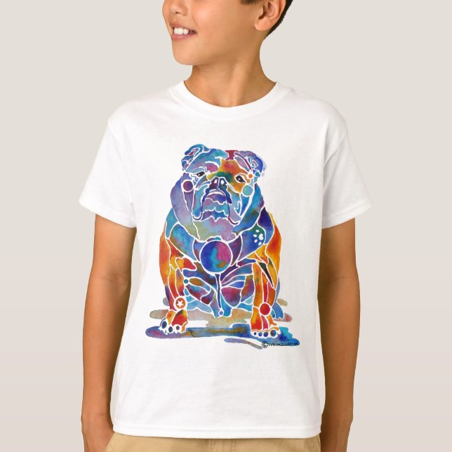 Camiseta Bulldog inglés (Anverso)