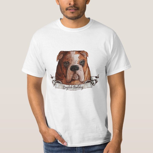 Camiseta Bulldog inglés (Anverso)