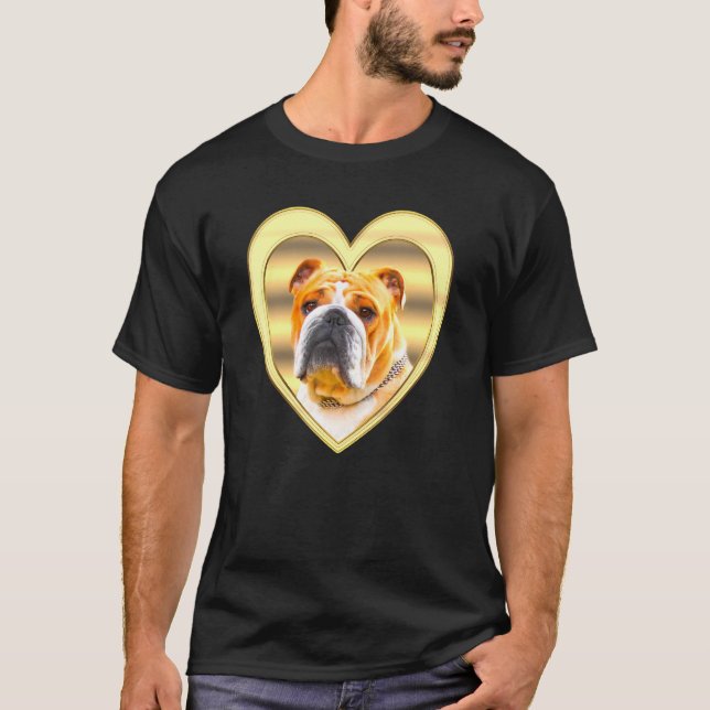 Camiseta Bulldog inglés Bulldog (Anverso)