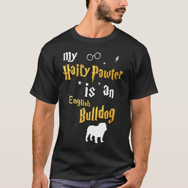 Camiseta Bulldog inglés Bulldog (Anverso)