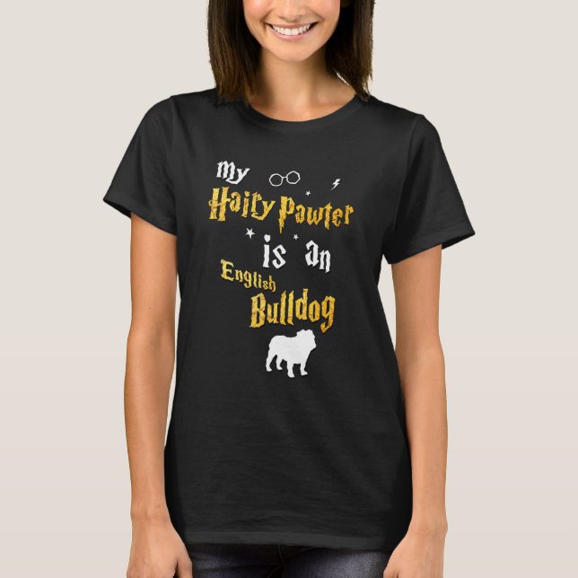 Camiseta Bulldog inglés Bulldog (Anverso)