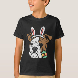 Camiseta Bulldog inglés Bunny Dog Lover Dueño Hombres Mujer