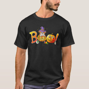 Camiseta Bulldog inglés de Halloween Perro Boo Fantasma Div