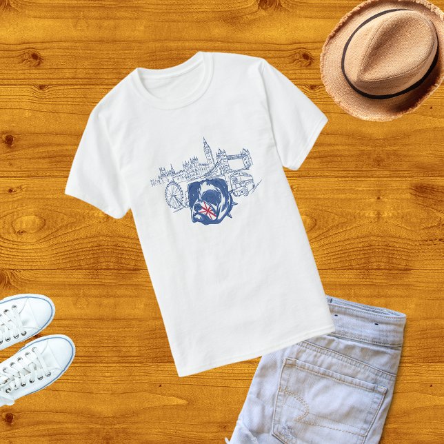 Camiseta Bulldog inglés de Londres TShirt (Subido por el creador)