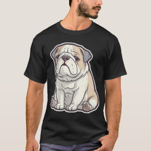 Camiseta Bulldog Inglés Encantador: Un Compañero Leal